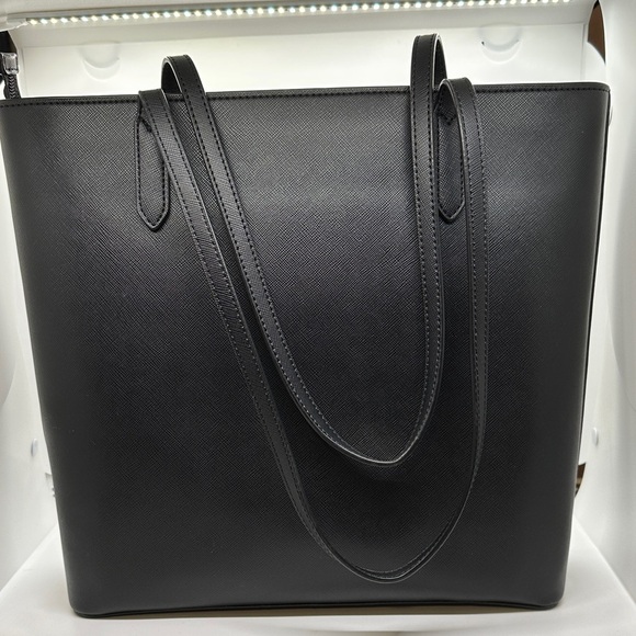 Kate Spade Black Leather Tote - Picture 4 of 8